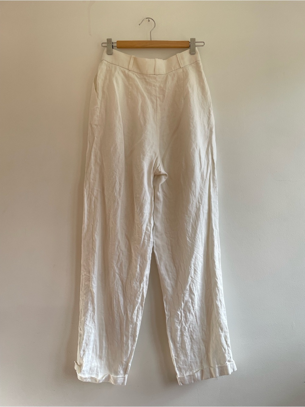Vintage Flax Linen Trousers - Picture 7 of 11